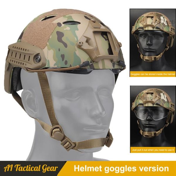 cycling helmets tactical fast helmet with holes goggle quality lightweight camouflage cs riding protect equipment
cycling helmets tactical fast helmet with holes goggle quality lightweight camouflage cs riding protect equipment