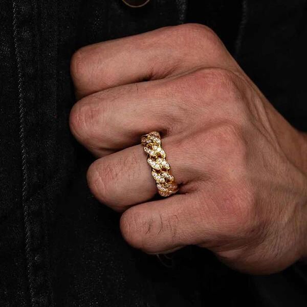wedding rings 2021 hiphop iced out bling 5a cubic zirconia cuban link chain shape design jewelry for women band trendy finger ri, Slivery;golden
wedding rings 2021 hiphop iced out bling 5a cubic zirconia cuban link chain shape design jewelry for women band trendy finger ri, Slivery;golden