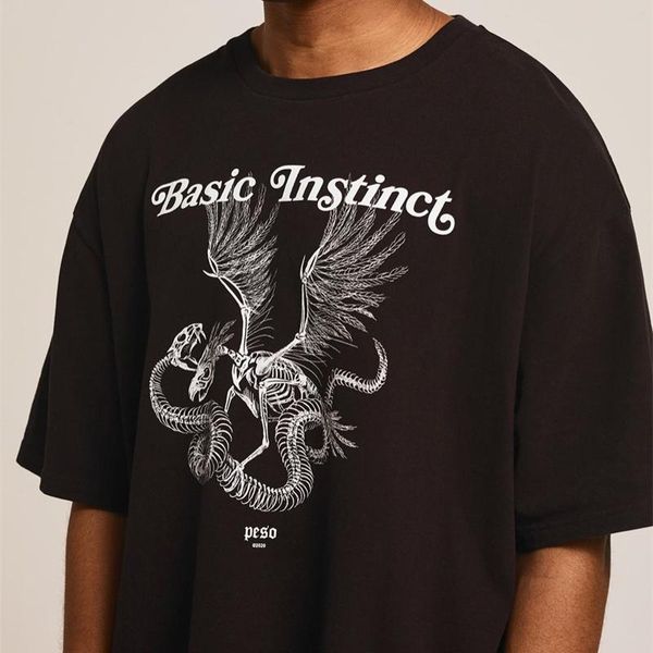 men's t-shirts men women peso basic instinct tee animal skeletonprinted women's short sleeve cotton t-shirt oversized t shirts clo, White;black
men's t-shirts men women peso basic instinct tee animal skeletonprinted women's short sleeve cotton t-shirt oversized t shirts clo, White;black