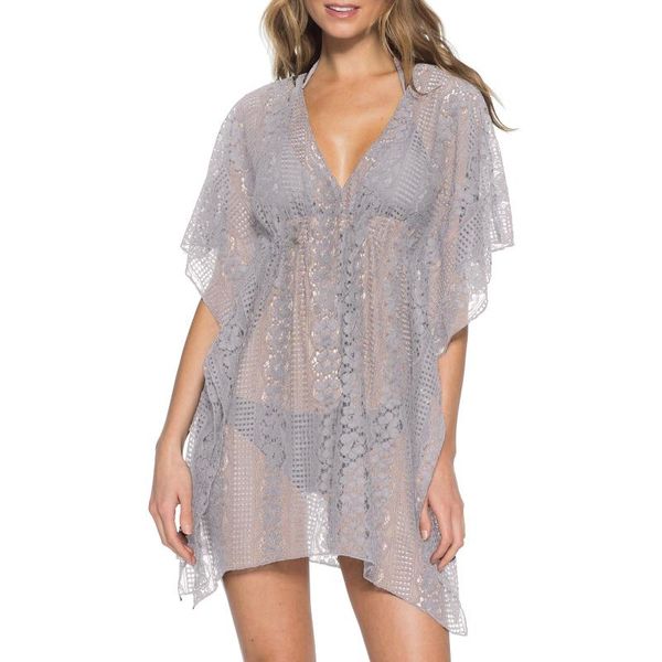 beach swimsuit women hollow out lace coverups v-neck bikini cover up net dress short sleeve t-shirt summer women's swimwear, White;black
beach swimsuit women hollow out lace coverups v-neck bikini cover up net dress short sleeve t-shirt summer women's swimwear, White;black