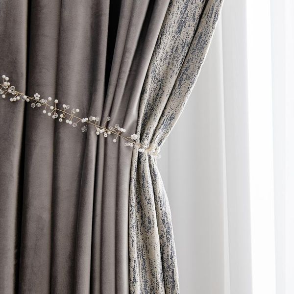 curtain & drapes custom nordic simplicity modern splicing bronzing embossing bedroom livingroom window thick blackout m1113
curtain & drapes custom nordic simplicity modern splicing bronzing embossing bedroom livingroom window thick blackout m1113