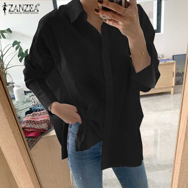 women's blouses & shirts blouses elegant split spring blouse casual long sleeve blusas female button lapel tunic plus size ch xix7, White
women's blouses & shirts blouses elegant split spring blouse casual long sleeve blusas female button lapel tunic plus size ch xix7, White