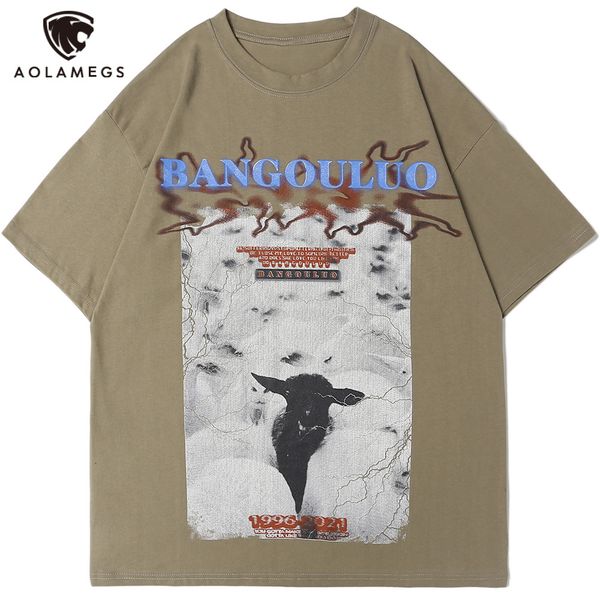 men's polos aolamegs men's t-shirts animal illustration hip hop t-male shirt they will see the high retro-neck harajuku s streetwe, White;black
men's polos aolamegs men's t-shirts animal illustration hip hop t-male shirt they will see the high retro-neck harajuku s streetwe, White;black