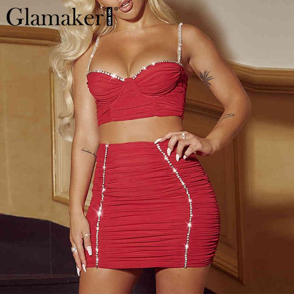 glamaker diamond pleated backless mini dress women sleeveless summer short dress elegant party black bodycon dress 210412, Black;gray
glamaker diamond pleated backless mini dress women sleeveless summer short dress elegant party black bodycon dress 210412, Black;gray