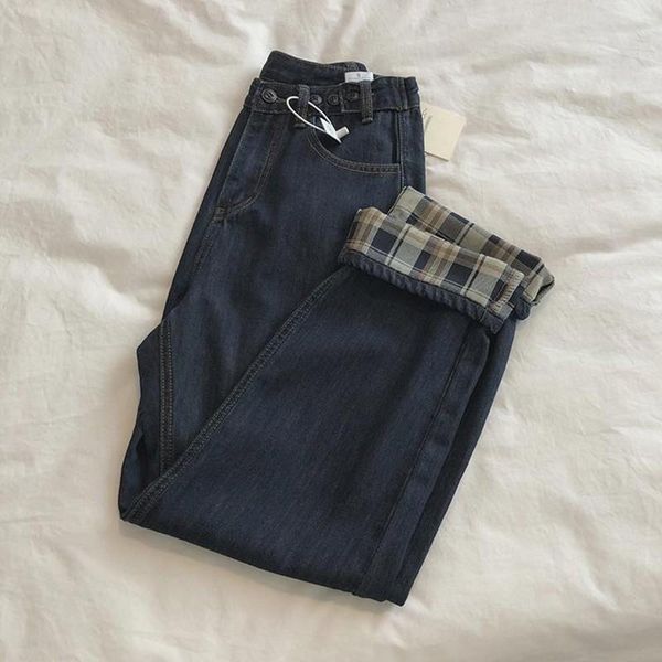 women's jeans arrival spring autumn korean style women all-matched cotton denim ankle-length pants button waist straight p08, Blue
women's jeans arrival spring autumn korean style women all-matched cotton denim ankle-length pants button waist straight p08, Blue