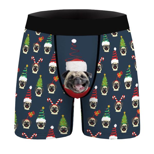 underpants men's christmas hat dog cat printing boxers underwear breathable elasticity personality boxershorts boy panties, Black;white
underpants men's christmas hat dog cat printing boxers underwear breathable elasticity personality boxershorts boy panties, Black;white
