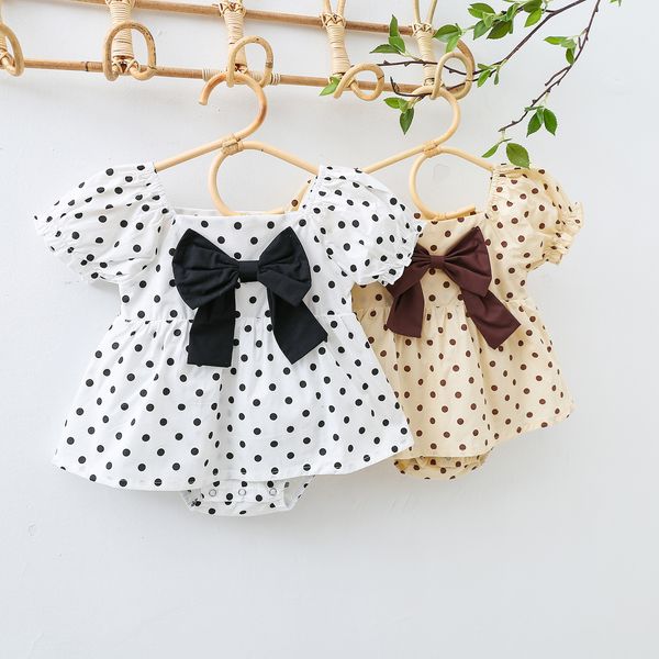 2021 summer new selling childrens clothing girls korean polka dot baby bow princess cotton short-sleeved dress, Red;yellow
2021 summer new selling childrens clothing girls korean polka dot baby bow princess cotton short-sleeved dress, Red;yellow