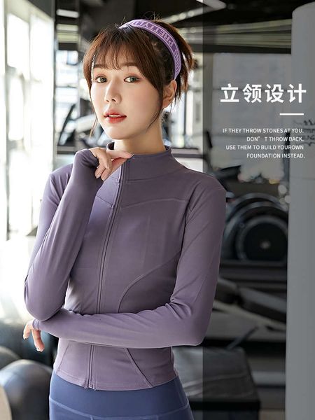tracksuits sports yoga women's autumn tight long sleeve jacket gym running suit quick drying short clothes winter y78p, Gray
tracksuits sports yoga women's autumn tight long sleeve jacket gym running suit quick drying short clothes winter y78p, Gray
