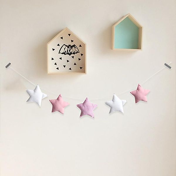 nordic baby room decoration wall hanging decor tent bed star garland string party banner shower ornaments po props bedding sets
nordic baby room decoration wall hanging decor tent bed star garland string party banner shower ornaments po props bedding sets