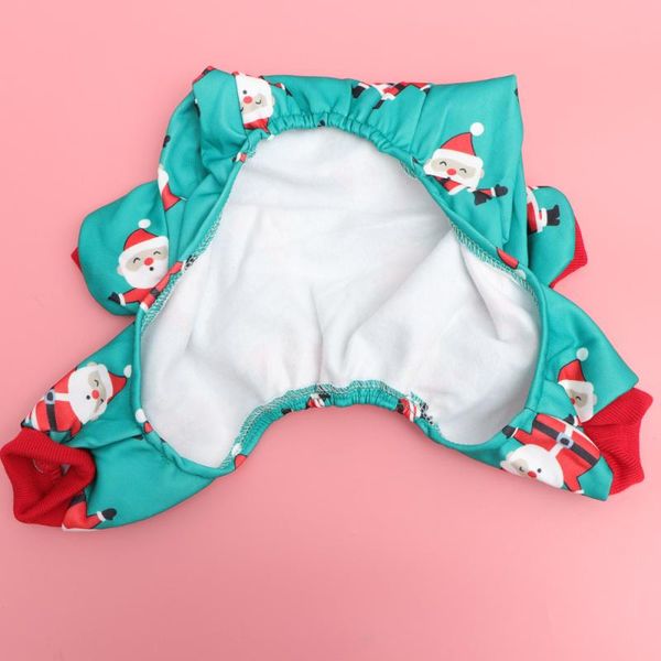 christmas santa printed pet costume winter warm clothes for puppy dog (green santa, size) apparel
christmas santa printed pet costume winter warm clothes for puppy dog (green santa, size) apparel