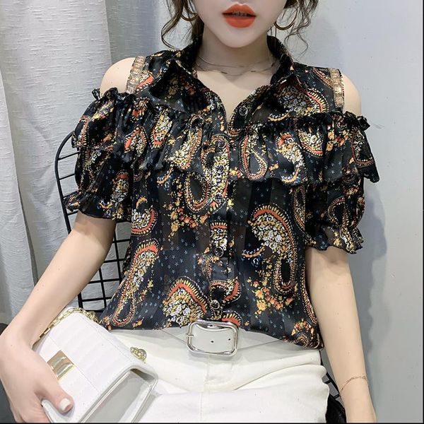 summer shoulder off womens shirt blouse european clothes fashion women diamonds chiffon short sleeve ropa mujer, White
summer shoulder off womens shirt blouse european clothes fashion women diamonds chiffon short sleeve ropa mujer, White