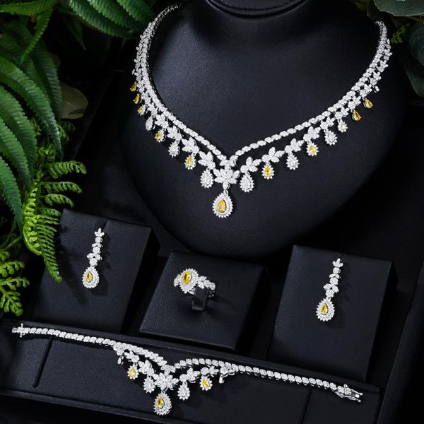 earrings & necklace godki bicolor 4pcs african jewelry sets for women wedding luxury naija dubai set cubic zirconia bridal, Silver
earrings & necklace godki bicolor 4pcs african jewelry sets for women wedding luxury naija dubai set cubic zirconia bridal, Silver