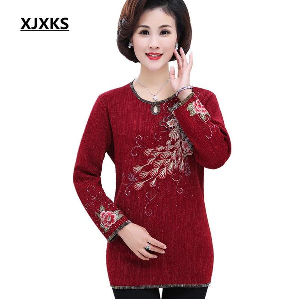 women's sweaters xjxks 2021 spring women long sweater loose plus size fashion embroidered wool knitted dress pullover, White;black
women's sweaters xjxks 2021 spring women long sweater loose plus size fashion embroidered wool knitted dress pullover, White;black