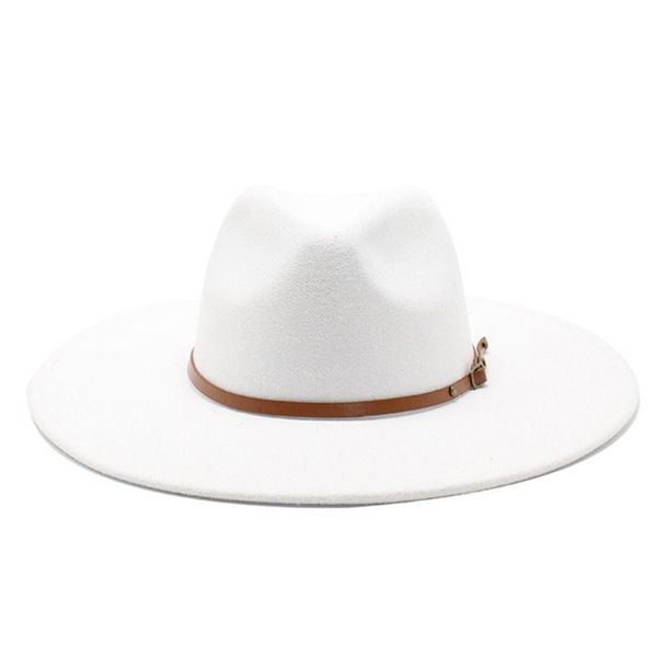 wide brim hats quality big edge wool fedora hat women men imitation felt with metal chain decor panama fedoras chapeau sombrero, Blue;gray
wide brim hats quality big edge wool fedora hat women men imitation felt with metal chain decor panama fedoras chapeau sombrero, Blue;gray