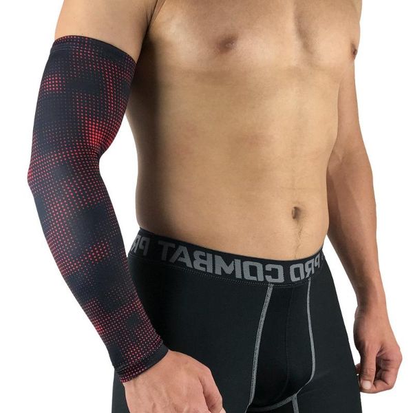 sport skin arm sleeve elbow protector cooling uv cover sun protective stretch basketball fitness protect equipment d70 & knee pads, Black;gray
sport skin arm sleeve elbow protector cooling uv cover sun protective stretch basketball fitness protect equipment d70 & knee pads, Black;gray