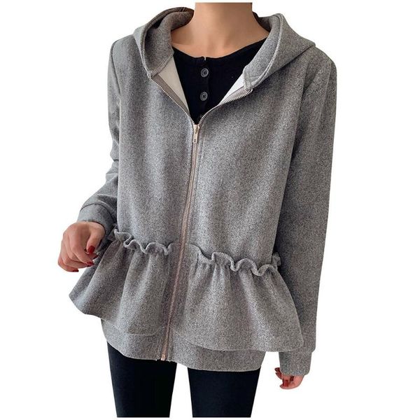 women's jackets ostrich winter women warm soft solid coats ruffle pleated jacket zipper long sleeve hooded design comfortable outerwear, Black;brown
women's jackets ostrich winter women warm soft solid coats ruffle pleated jacket zipper long sleeve hooded design comfortable outerwear, Black;brown