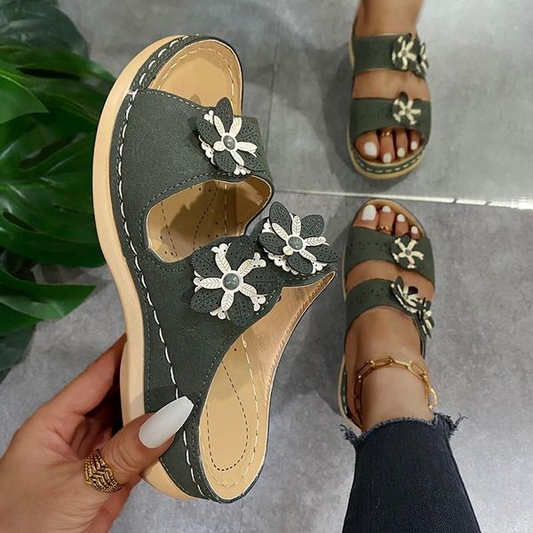 sandals 2021 summer women casual shoes vintage flower fish mouth rhinestone mid heels wedge open toes, Black
sandals 2021 summer women casual shoes vintage flower fish mouth rhinestone mid heels wedge open toes, Black