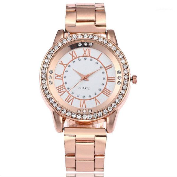 wristwatches rose gold watch luxury women dress rhinestone quartz casual stainless steel female clock, Slivery;brown
wristwatches rose gold watch luxury women dress rhinestone quartz casual stainless steel female clock, Slivery;brown
