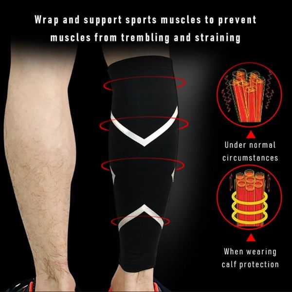elbow & knee pads 1pc guard calf pad breathable pressure sleeve basketball football climbing sports protector qhoe, Black;gray
elbow & knee pads 1pc guard calf pad breathable pressure sleeve basketball football climbing sports protector qhoe, Black;gray