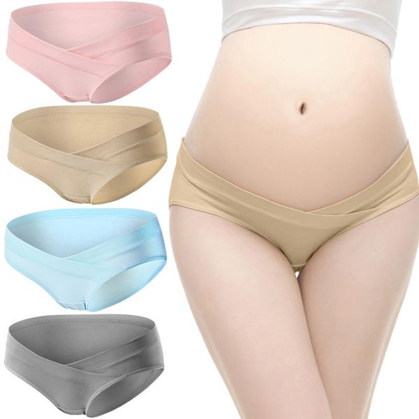 women's panties low waist briefs underpants lingerie pregnant solid color cross support traceless underwear 4pcs, Black;pink
women's panties low waist briefs underpants lingerie pregnant solid color cross support traceless underwear 4pcs, Black;pink