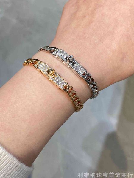 bangles bracelet v gold h cuban thick chain male and female neutral full diamond buckle cnc craft 18k rose, Black
bangles bracelet v gold h cuban thick chain male and female neutral full diamond buckle cnc craft 18k rose, Black