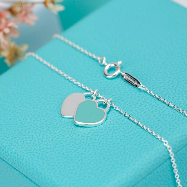 ms 1:1 classic silver s925 women's bracelet,fashionable blue double love 4mm necklace,love girlfriend engagement gift jewellery
ms 1:1 classic silver s925 women's bracelet,fashionable blue double love 4mm necklace,love girlfriend engagement gift jewellery