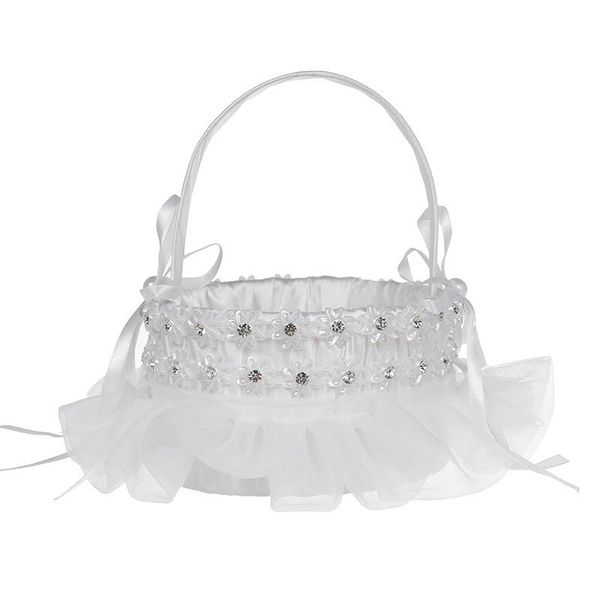 decorative flowers & wreaths wedding white bride flower basket girl sprinkle portable supplies
decorative flowers & wreaths wedding white bride flower basket girl sprinkle portable supplies