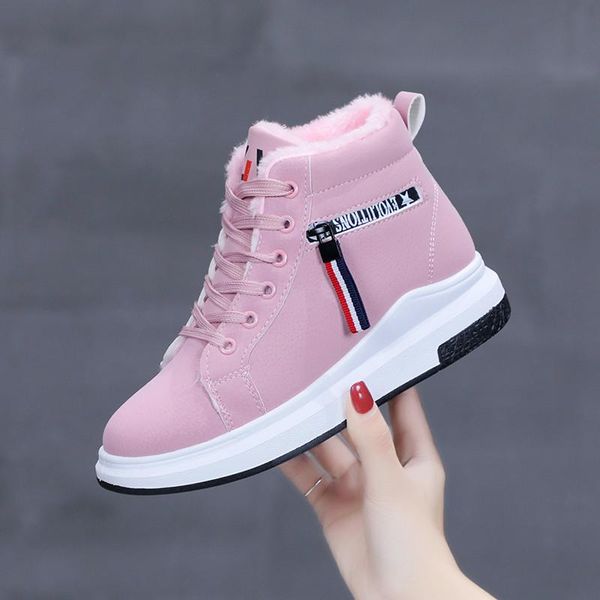 boots fashion warm plush snow winter thick sole platform plus size ankle for women casual shoes woman sneakers, Black
boots fashion warm plush snow winter thick sole platform plus size ankle for women casual shoes woman sneakers, Black