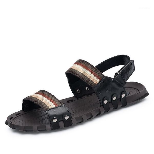 extra large size 45 -47 leather sandals male beach shoes british ribbon breathable casual1, Black
extra large size 45 -47 leather sandals male beach shoes british ribbon breathable casual1, Black