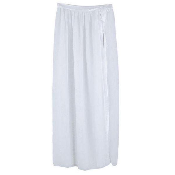 women's swimwear summer chiffon transparent beach bikini cover wrap scarf swimsuit apron lace casual long skirt, White;black
women's swimwear summer chiffon transparent beach bikini cover wrap scarf swimsuit apron lace casual long skirt, White;black
