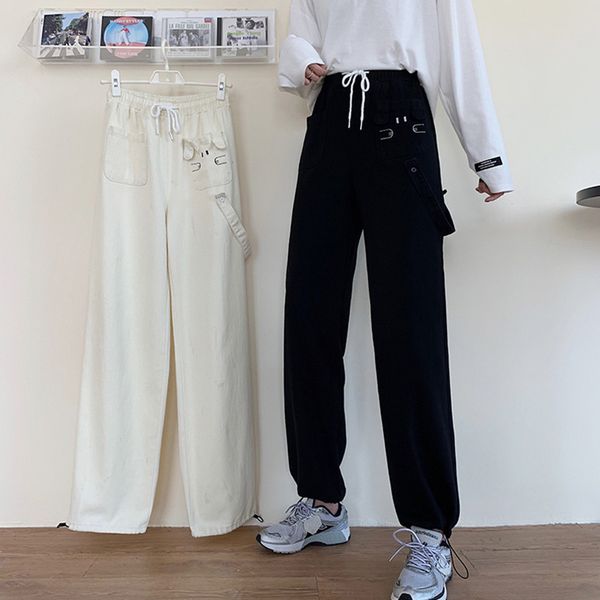 2colors korean style women cartoon denim pants casual high elastic waist jeans for ankle tied pants female (f9019) 210508, Blue
2colors korean style women cartoon denim pants casual high elastic waist jeans for ankle tied pants female (f9019) 210508, Blue