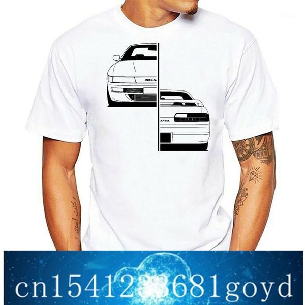 men's t-shirts t shirt men funny tshirt silvia s14 s13 graphic t-shirt, White;black