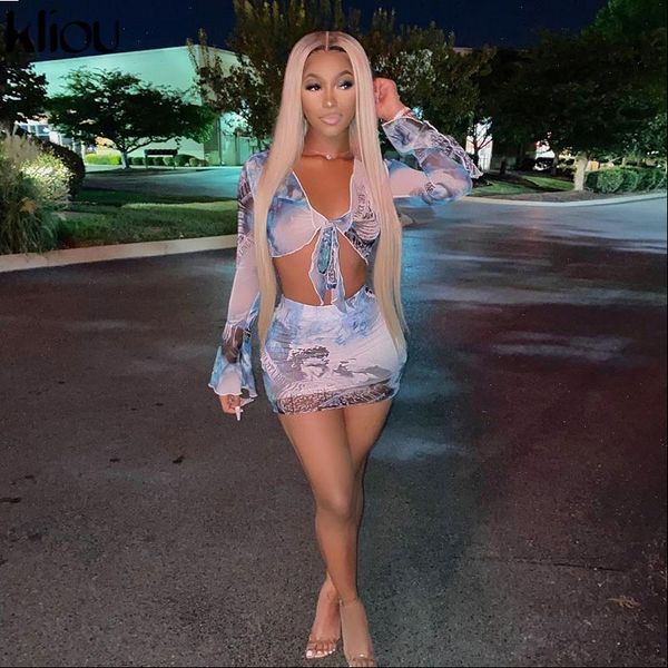 printed bandage flare long sleeve womens dresses matching sets v neck street style crop and bodycon skirt two piece, White
printed bandage flare long sleeve womens dresses matching sets v neck street style crop and bodycon skirt two piece, White