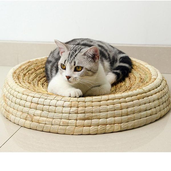 cat beds & furniture pet straw braided bed nest kitten scratching grinding claw pets house cushion pad kennel sleeping woven naturally mat
cat beds & furniture pet straw braided bed nest kitten scratching grinding claw pets house cushion pad kennel sleeping woven naturally mat