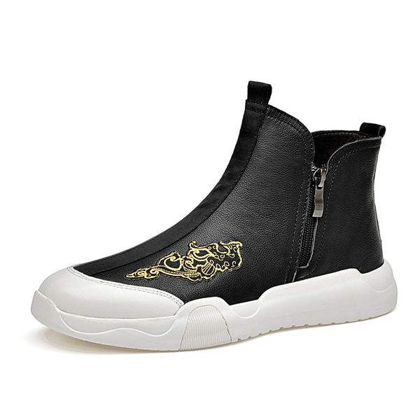 boots winter warm men genuine leather british style fur outdoor snow handmade high-sneakers ankle size 37-45 wv4r, Black
boots winter warm men genuine leather british style fur outdoor snow handmade high-sneakers ankle size 37-45 wv4r, Black