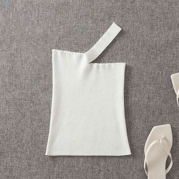 vintage sleeveless collar t-shirt fashion slim hollow knit vest white simplicity chic female 210507
vintage sleeveless collar t-shirt fashion slim hollow knit vest white simplicity chic female 210507