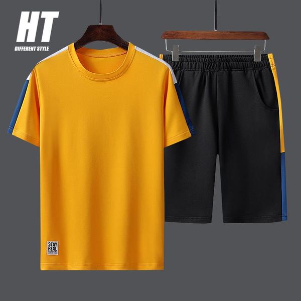 men's tracksuits tracksuit men summer casual sets jogger striped short sleeve tee sweatsuit 2pc+sweatshorts male patchwork design fashi, Gray
men's tracksuits tracksuit men summer casual sets jogger striped short sleeve tee sweatsuit 2pc+sweatshorts male patchwork design fashi, Gray
