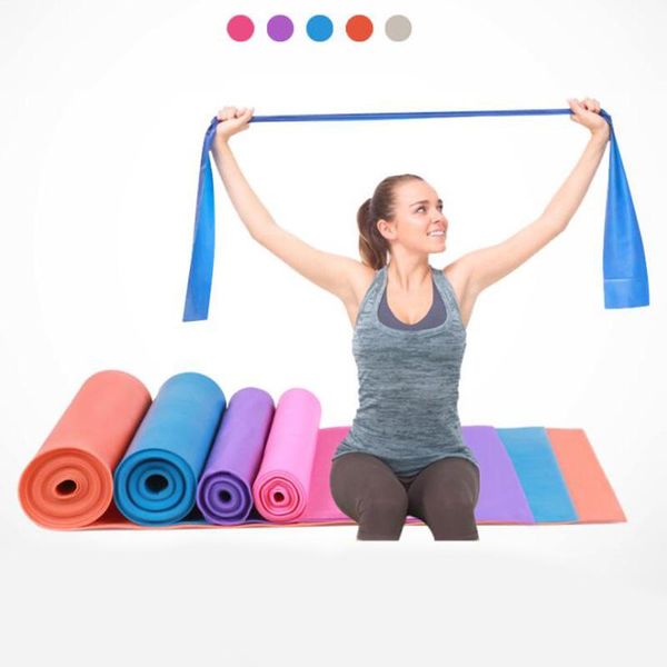 1.5m yoga resistance bands pilates tpe sport natural tension health elastic exercise body stretching belt by071
1.5m yoga resistance bands pilates tpe sport natural tension health elastic exercise body stretching belt by071