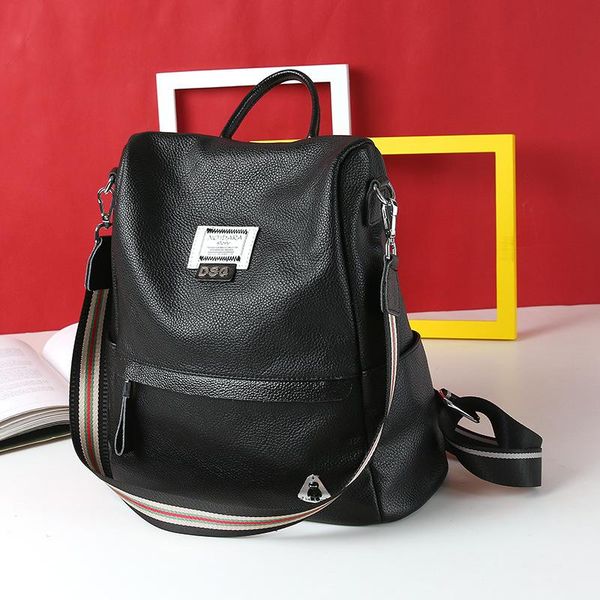 lovely2021 anti-theft fashion backpack women's three-purpose travel student bag school bags
lovely2021 anti-theft fashion backpack women's three-purpose travel student bag school bags