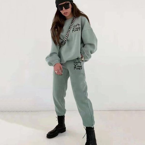 women's two piece pants spring 2021 letters printed sports 2 two-piece set long-sleeved pullover + high-waist casual, White
women's two piece pants spring 2021 letters printed sports 2 two-piece set long-sleeved pullover + high-waist casual, White
