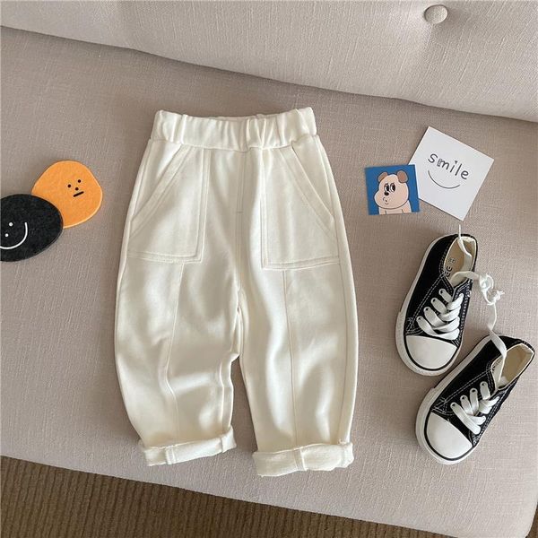 trousers autumn boys clothes kids trouser fashion big pockets sports pants korean style soft loose all-match children, Blue
trousers autumn boys clothes kids trouser fashion big pockets sports pants korean style soft loose all-match children, Blue