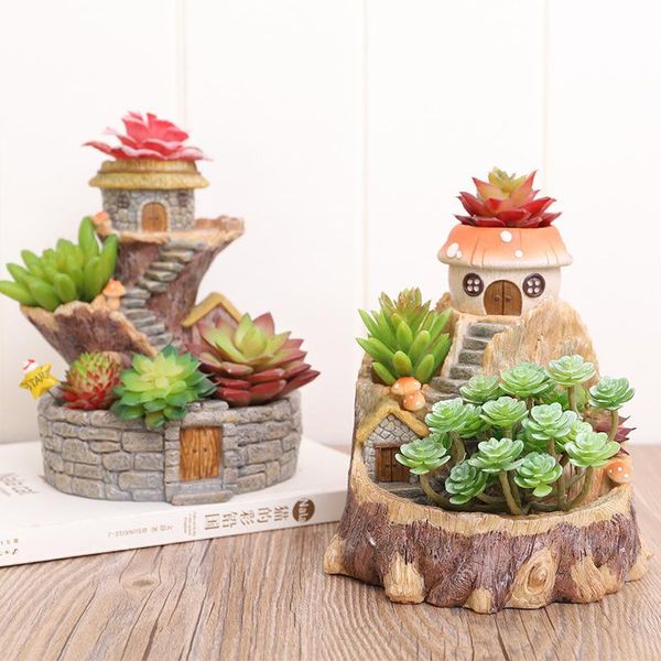 planters & pots succulents planting cultivation flower pot creative pastoral style mushroom house resin craft
planters & pots succulents planting cultivation flower pot creative pastoral style mushroom house resin craft