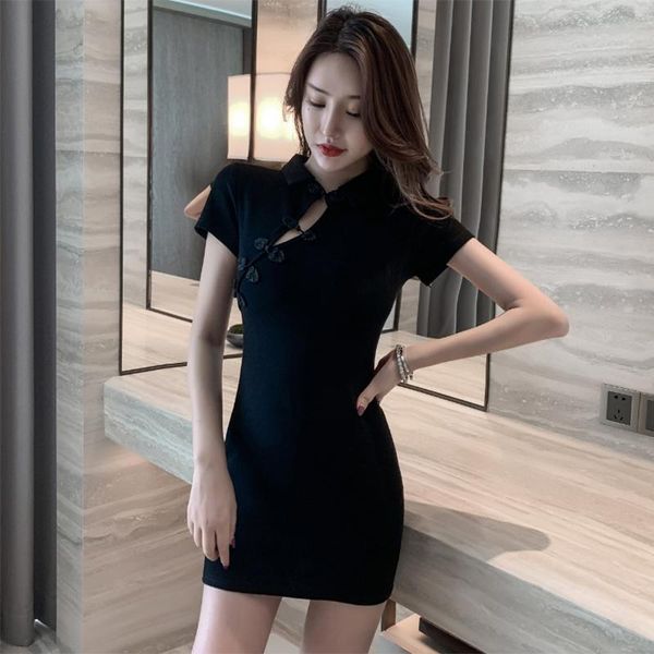 casual dresses 2012 trend cheongsam modified version of the dress small young fashion slender temperament show thin tight hip skirt su, Black;gray
casual dresses 2012 trend cheongsam modified version of the dress small young fashion slender temperament show thin tight hip skirt su, Black;gray