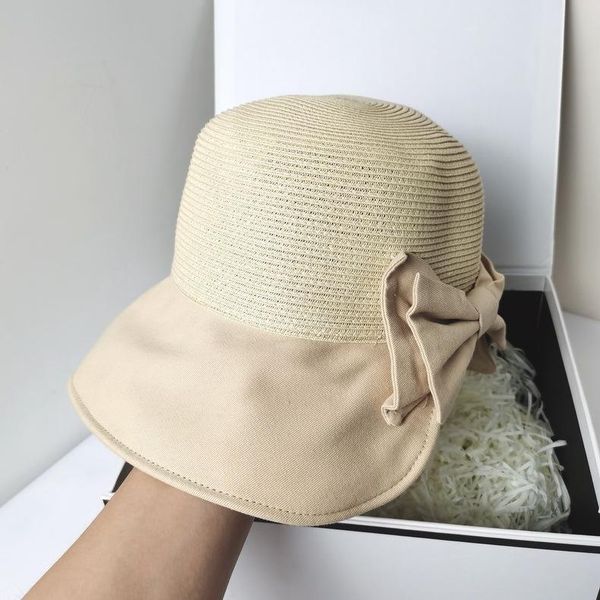 wide brim hats 2021 spliced straw hat breathable fork bow basin beach outing suntan collapsible fisherman cap, Blue;gray
wide brim hats 2021 spliced straw hat breathable fork bow basin beach outing suntan collapsible fisherman cap, Blue;gray