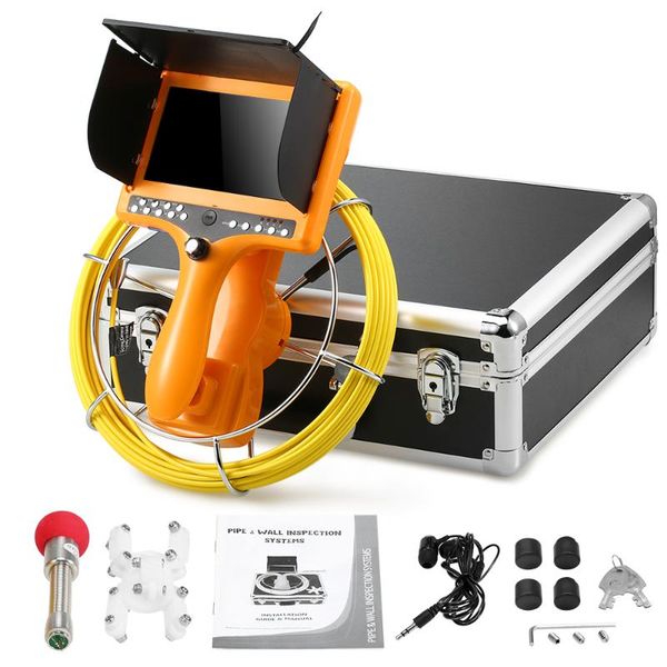 drain pipe sewer inspection camera with dvr function distance counter industrial endoscope snake video system fish finder
drain pipe sewer inspection camera with dvr function distance counter industrial endoscope snake video system fish finder