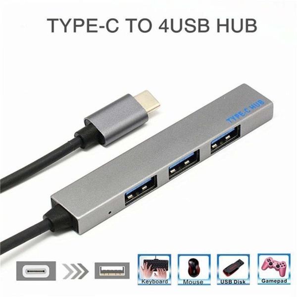 hubs 4 in 1 usb c hub 3.0 type splitter thunderbolt 3 usb-c dock adapter otg for 15 air mi pro huawei matebook
hubs 4 in 1 usb c hub 3.0 type splitter thunderbolt 3 usb-c dock adapter otg for 15 air mi pro huawei matebook