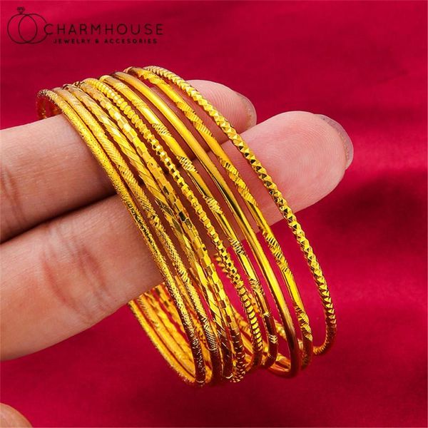 bangle 24k gold gp bangles for women 60/65mm thin cuff & bracelet wristband pulseira femme wedding jewelry accesories party gift, Black
bangle 24k gold gp bangles for women 60/65mm thin cuff & bracelet wristband pulseira femme wedding jewelry accesories party gift, Black