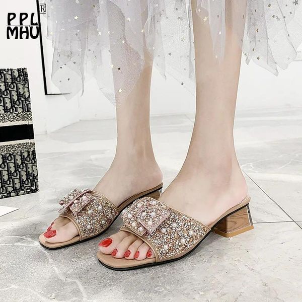 pink rhinestone pearl square head women slippers peep toe non-slip shallow sandals retro fashion butterfly-knot slides, Black
pink rhinestone pearl square head women slippers peep toe non-slip shallow sandals retro fashion butterfly-knot slides, Black