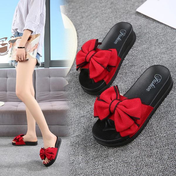 slippers 4cm high heel women's summer wear korean thick-soled fashion school wedges butterfly, Black
slippers 4cm high heel women's summer wear korean thick-soled fashion school wedges butterfly, Black