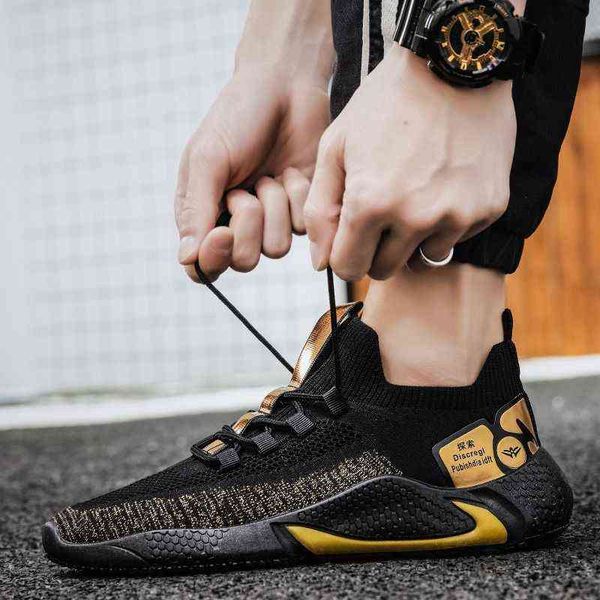 men's shoes 2021 fashion autumn sports breathable casual flying woven mesh men's, Black
men's shoes 2021 fashion autumn sports breathable casual flying woven mesh men's, Black
